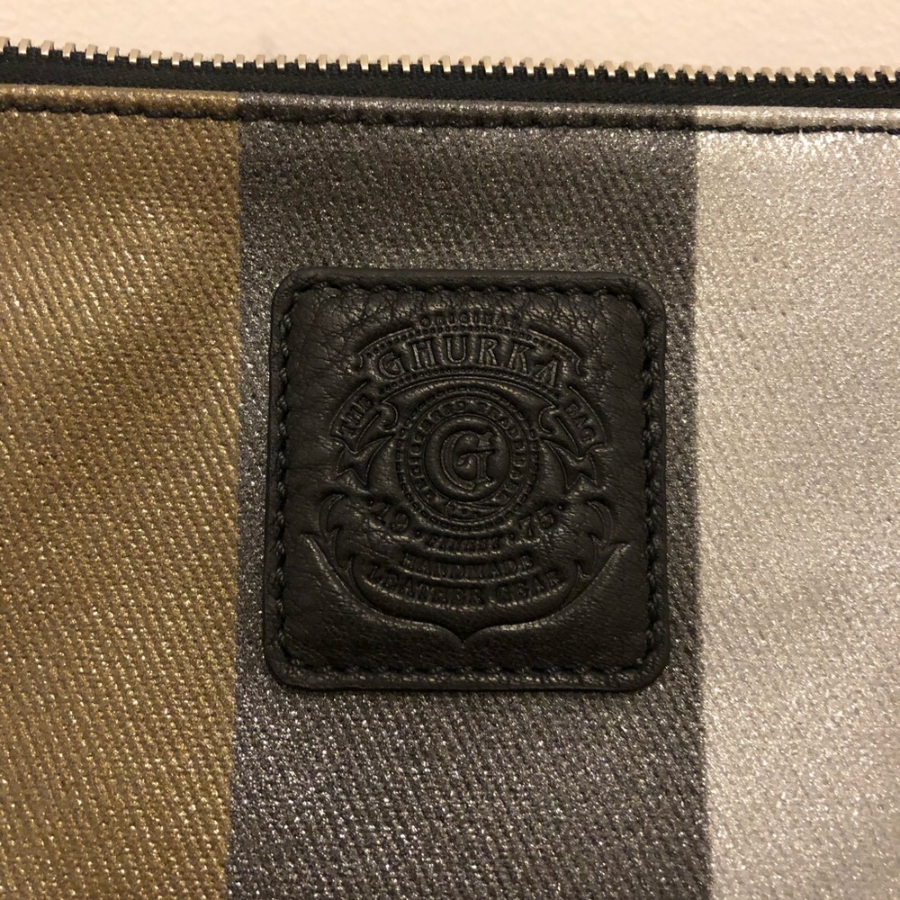 Ghurka Camouflage Mini Bag - Green, Brown, Gray - Picture 3 of 5